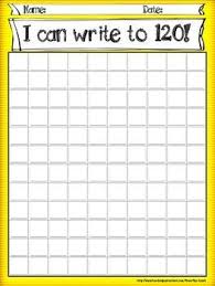 120 Number Chart Grids Count And Write Math Centers Freebie Everyday Math First Grade Math 120 Chart