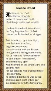 Revised Nicene Creed Holy Card Aquinas And More Catholic Gifts Nicene Creed Faith Prayer Apostles Creed