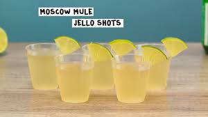 Moscow Mule Jello Shots Tipsy Bartender
