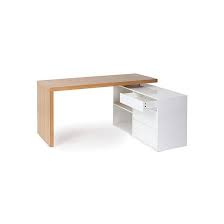 Bureau Design Modulable Blanc Brillant Et Frene New Max Skladnye Stoly Manikyurnyj Stol Dlya Doma