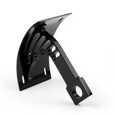Swingarm Side Mount License Plate Tag Bracket Kawasaki Ninja Zx14 Zx12 Zx9 Zx7 Zx6 Zxr6 Curved Black Kawasaki Ninja Kawasaki Motorcycle Parts And Accessories