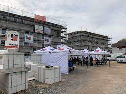 Baugenossenschaft viernheim eg mit telefonnummer, adresse, ansprechpartnern und öffnungszeiten. Neubau Von 55 Wohneinheiten Im Passivhausstandard Richtfest Der Bg Viernheim Im Kleinen Kreise Schuler Architekten