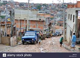 Campo de sao paulo marte აეროპორტში. Favela Slum In Sao Paulo Brasilien Stockfotografie Alamy