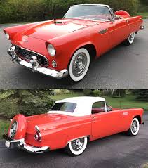Image result for Fiesta Red 1956 Thunderbird