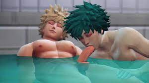 Hero's Bath Time - Midoriya x Bakugo - my Hero Academia 3D Animation Parody  - Pornhub.com