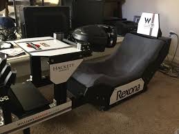 Homebuilt Compact F1 Rig Racedepartment Racing Simulator Racing Seats Carbon Fiber Vinyl