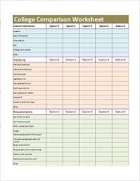 48 Free Comparison Chart Templates Word Ppt Excel Pdf