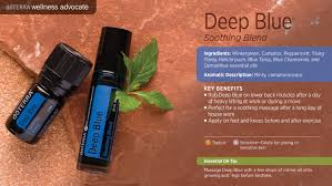 Doterra deep blue is perfect for a soothing massage after a long day of work. Deep Blue The Essential Midwife