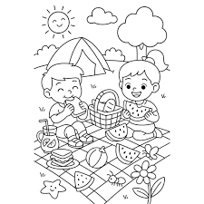 15 Summer Coloring Pages Printable PDF – Free Fun for Kids