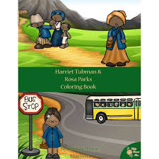 Feel free to print and color from the best 39+ rosa parks coloring page at getcolorings.com. Harriet Tubman And Rosa Parks Coloring Book Level A Or B Writebonnierose Com