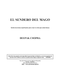 El santo cáliz de la catedral de valencia: Deepak Chopra El Sendero Del Mago Pdf Docsity