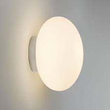 Alternatively, for a bathroom ceiling light with a touch of style, choose the tucana gu10 bathroom ceiling spotlight with opal glass shades. Astro 1176004 Zeppo Zen Off White Semi Flush Wall Light Ideas4lighting Sku35297i4l