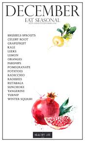Seasonal Produce Guide For December A Healthy Life For Me Eat Seasonal Seasonal Produce Guide In Season Produce