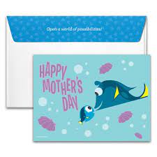 Card has a wooden leaf attachment. Dory Happy Mother S Day Disney Gift Card Shopdisney