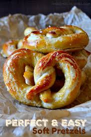 Perfect And Easy Soft Pretzels Recipe Recipes Homemade Soft Pretzels Food