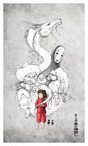 xombiedirge photo art studio ghibli a viagem de chihiro tatuagem ghibli