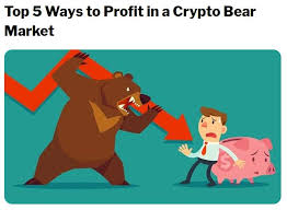 Crypto bear markets can be tough on traders. Top 5 Ways To Profit In A Crypto Bear Market Bear Market Cryptocurrency Trading Bear