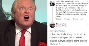 Getty) lord jones served as minister of state for trade below labour, from june 2007 to october 2008. 11 Favourite Takedowns Of Lord Digby Jones Who Blamed Everyone But Brexiteers For The Brexit Mess The Poke