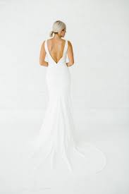 Madison Wedding Dress Train Fitted Wedding Dress Wedding Dresses