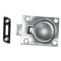 Verrou Flush Inox A Poignee Anneau Bateau Camping Car Verrou Bateau Inox