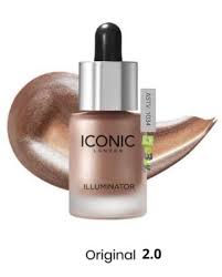 Premium Liquid Highlighter Set 3 Colors Glass Bottles