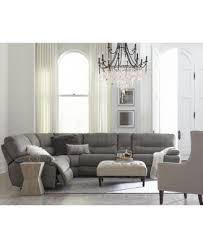 Furniture Closeout Liam Fabric Power Reclining Sectional Sofa Collection Created For Macy S Reviews Furniture Macy S Power Reclining Sectional Sofa Sectional Sofas Living Room Living Room Sectional