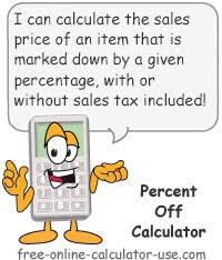 Percent Off Calculator