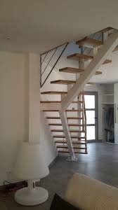 Escalier Quart Tournant Sur Limon Central Metal A Capbreton Vente D Escaliers Et Gardes Corps En Bois Pay Design Interieur Restaurant Idees Escalier Escalier