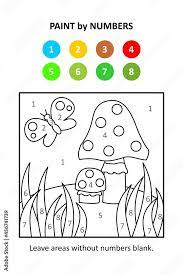 Kids Toadstools Erfly Grass