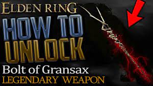 Elden Ring: Where to get Bolt of Gransax (Legendary Armament) - YouTube