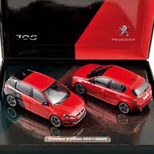 1 43 Norev Collectors 15mico906 Peugeot 308 Gti 2015 Nera Black Ultimate Red Peugeot 308 Gti 2015 Ultimate Red 500 Pieces Samples Prototypes Modelbouw