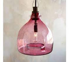 Contemporary Pendant Lighting By Sundance Glass Pendant Light Contemporary Pendant Lights Pink Pendant Light