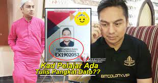 Check spelling or type a new query. Dah Ada Phd Tapi Kini Belajar Master Kad Pelajar Siap Tulis Dato Netizen Persoal Dato Dr Boy Iman Penmerahpress