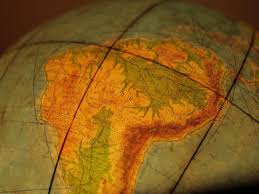 Din anul 1942 până în anul 1990 preluarea apei potabile. Brazilia America De Sud America Glob Lume Atlas CÄƒlÄƒtorie Retro HartÄƒ Pikist
