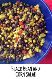 Black Bean And Corn Salad With Balsamic Vinegar The Welcoming Table Recipe Corn Salad Recipes Salad Side Dishes Side Dishes For Chicken
