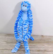 Animal alley toys r us cheetah jaguar. Animal Alley Blue Monkey Long Legged Hanging Chimp Toys R Us 2000 Stuffed Toy Blue Monkey
