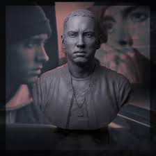 3d Printed Statue of Eminem