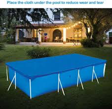Maybe you would like to learn more about one of these? Rectangle Swimming Pool Cover Cloth For Garden Paddling Family Pools Uk Pools Spas Yard Garden Outdoor Living