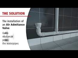 An air admittance valve is a one way valve designed to allow air to enter the plumbing drainage system when negative pressures develop in the piping system. Facq Nicoll Air Admittance Valve Youtube