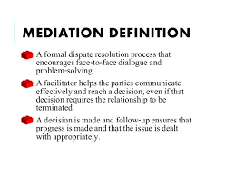 Mediator in the largest biology dictionary online. Mediate Definition Synonyms Of The Month