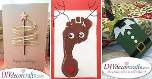 Making christmas cards is a bit of a rite of passage for kids. Homemade Christmas Card Ideas Handmade Christmas Cards