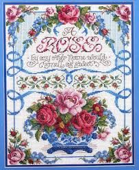 A Rose By Any Other Name Cross Stitch Chart