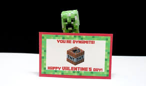 It's almost halloween and we if you are an existing email subscriber, just access my printables bank. Make It A Minecraft Valentine S Day