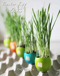 Simmer the cabbage for 30 minutes, then add the baking soda to the dye. Easter Egg Planters Diy Tutorial Easter Craft Craft Passion