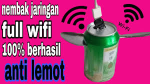 Dengan menggunakan menembak wifi ini adalah solusi yang bisa kita lakukan agar wifi lemah tersebut bisa sangat cepat. Cara Membuat Wifi 100 Full Sinyal Anti Lemot