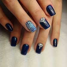 Black And Blue Nail Designs 30 Dark Blue Nail Art Designs Nenuno Creative Nail Designs Blue Nails Blue Nail Art Designs