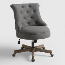 charcoal elsie upholstered office chair upholstered office chair upholstered desk chair home office chairs