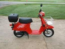 1985 Honda Spree Scooter 49cc Honda Scooters Scooter Honda