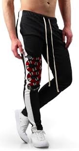 Black And White Striped Jeans Men Pin On Men Joggers Leggings