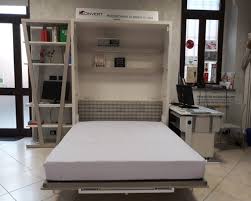 Letto con scrivania a scomparsa, by fabbrica camerette. Letto A Scomparsa Matrimoniale Con Tavolo Da Pranzo Clever Sistema Ima In Outlet Konvert Arredamenti Trasformabili